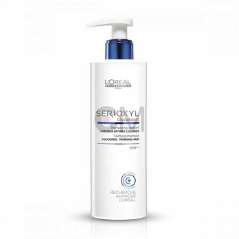 Shampoing clarifiant cheveux affinés colorés - Serioxyl