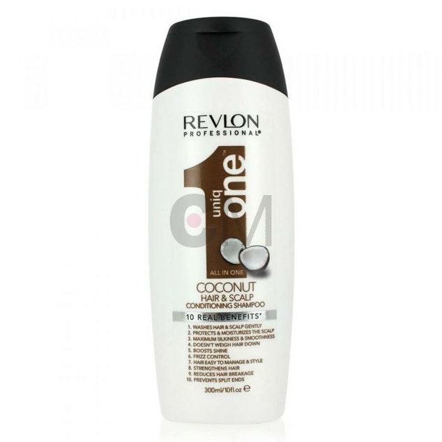 shampoing baume 10 en 1 et son parfum noix de coco de chez Revlon